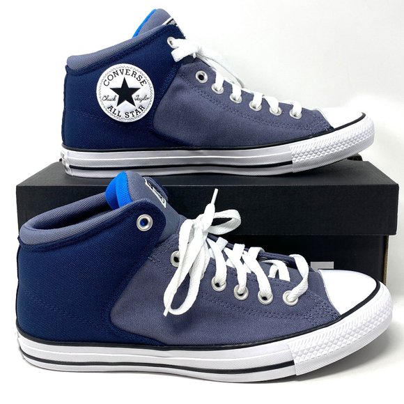 Converse Shoes - Converse Women's Size 10 170124F CTAS HI STREET Midnight Navy Canvas Mid Sneaker